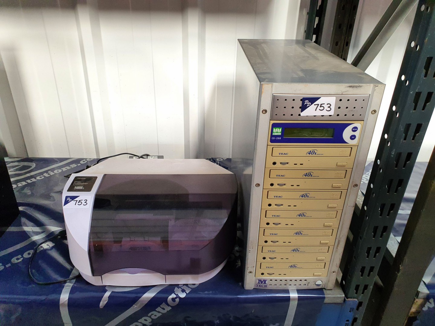 Primera SE-3 disc publisher auto printer & Wytron...