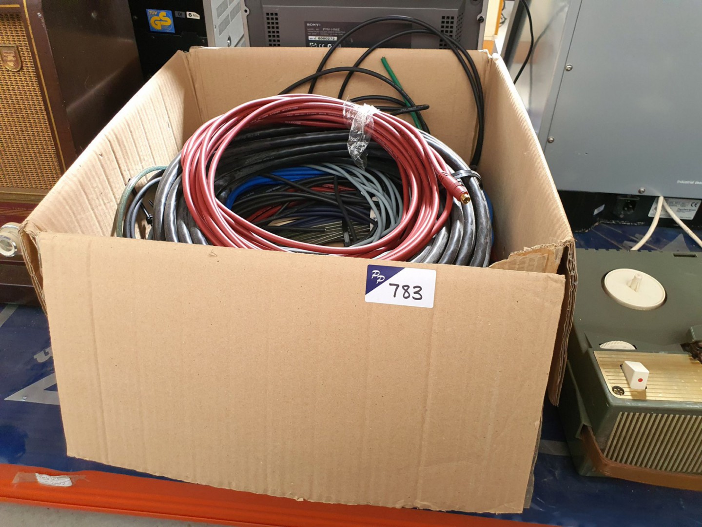 Various cables inc: Canford MCS-E4, Van Damme 268-...
