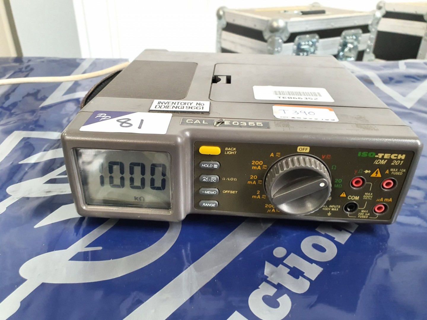 ISO-tech IDM 201 dmm with leads (T390) - lot locat...