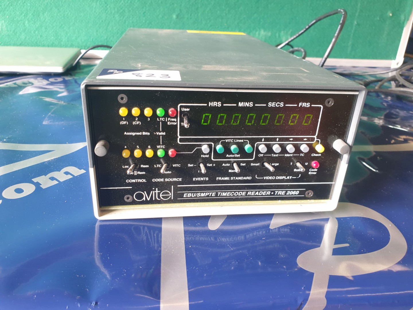 Avitel Tre 2060 EBU/smpte timecode reader - lot lo...