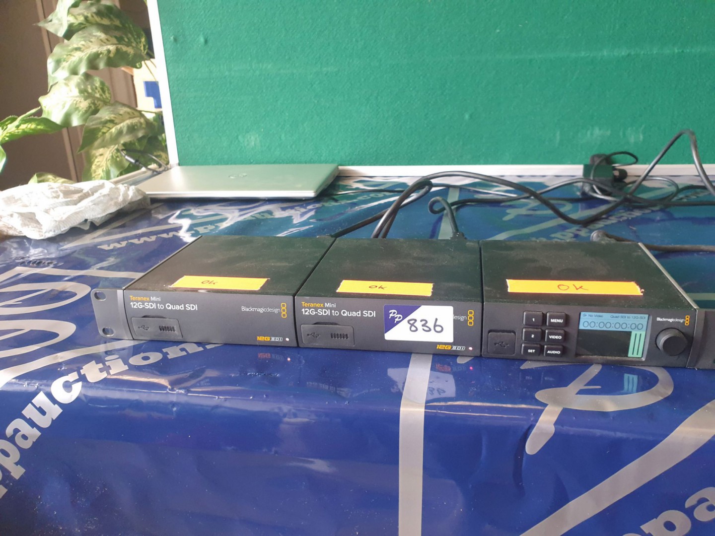 Blackmagic Design Teranex Mini 12G-SDI to Quad SDI...