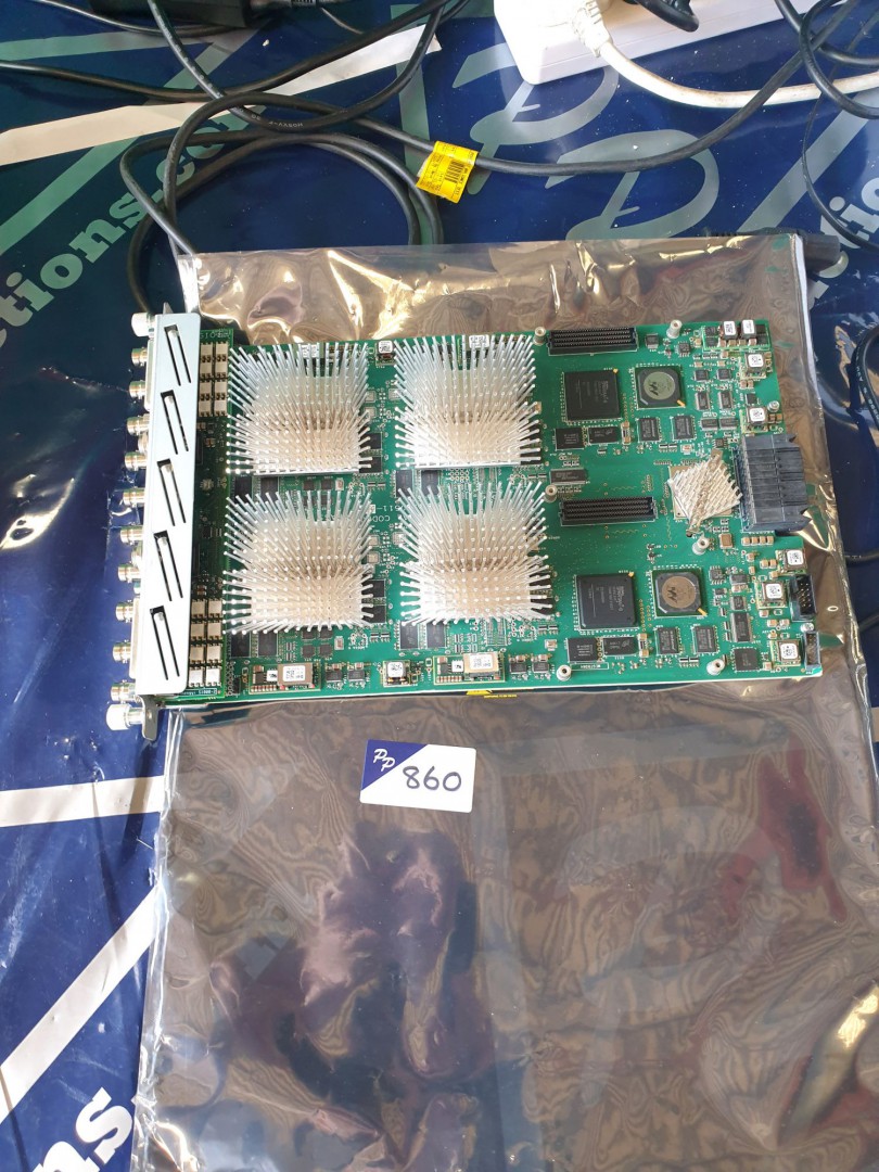 Grass Valley 771-0511 3G dual codec card - lot loc...