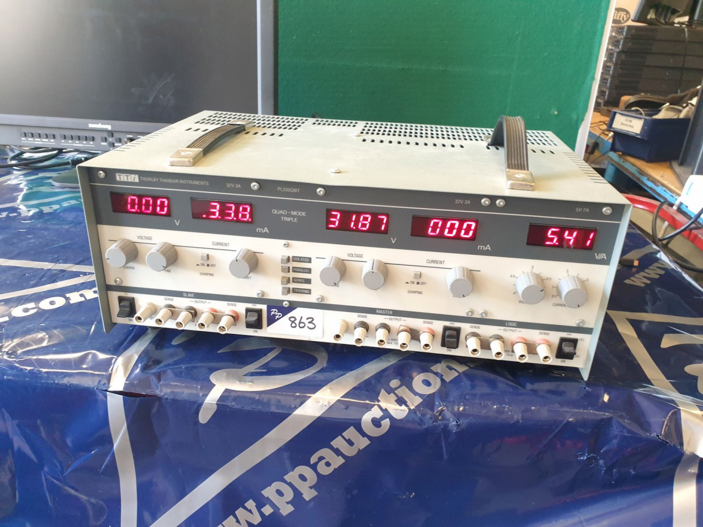 TTi PL330QMT quad mode triple PSU, 32 / 3A - lot l...