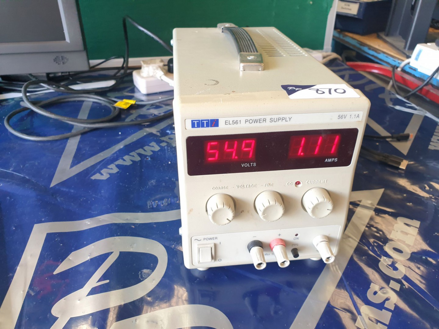 TTi EL561 power supply, 56v / 1.1A - lot located a...
