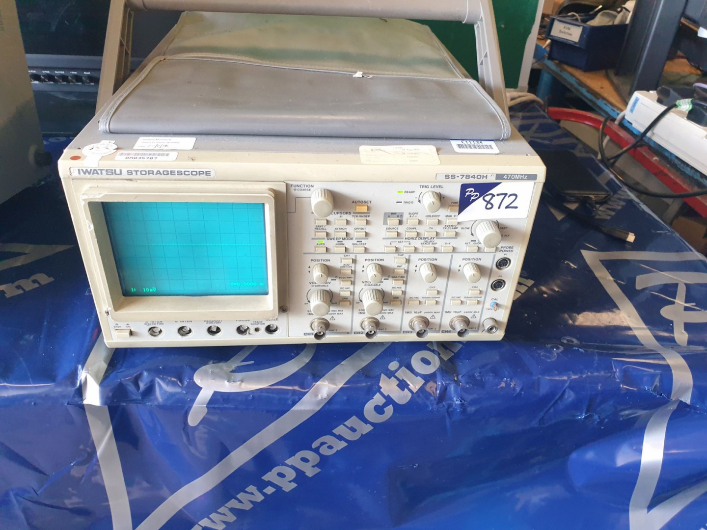 Iwatsu SS-7840H storagescope, 470MHz, 4ch - lot lo...