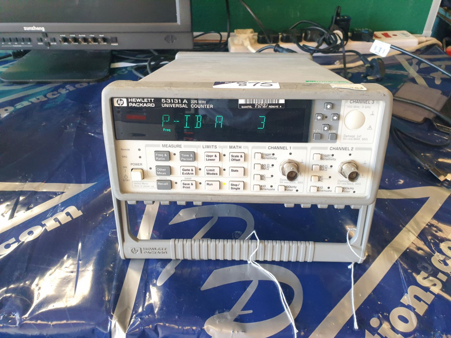 HP 5313A universal counter, 225MHz - lot located a...
