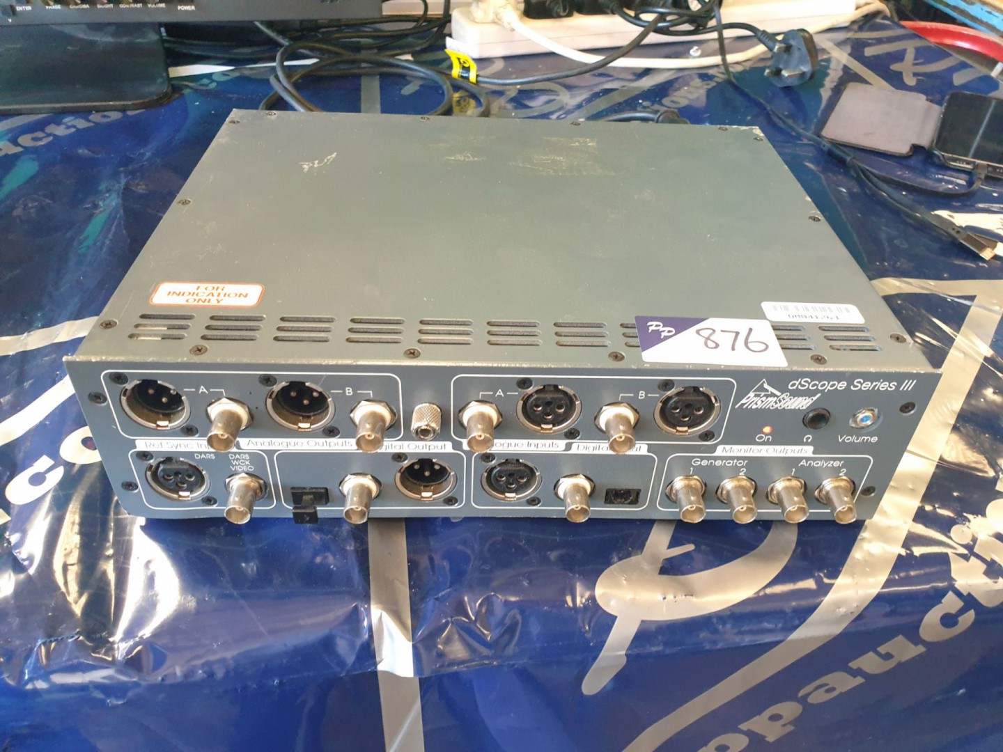 PrismSound dScope Series III audio analyser - lot...