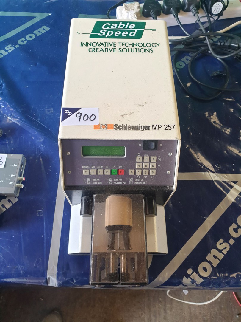 Schleuniger MP257 cable speed stripper (spares or...