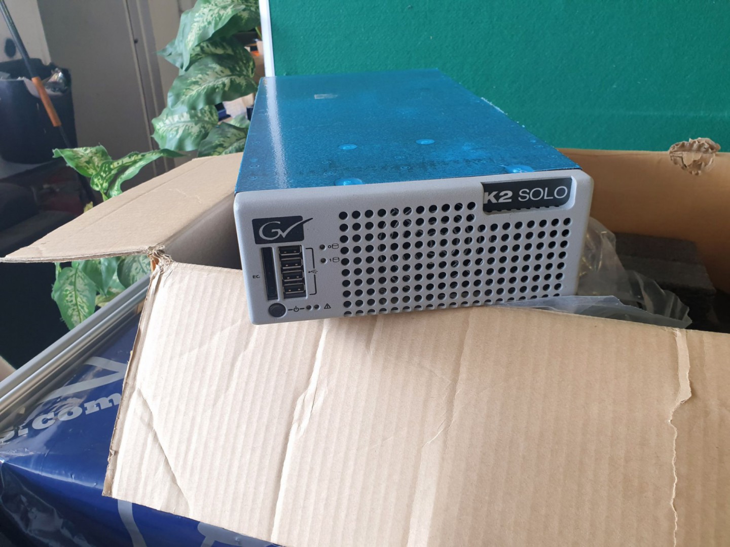 Grass Valley K2-Solo-MPEG media server, 2x 256GB h...