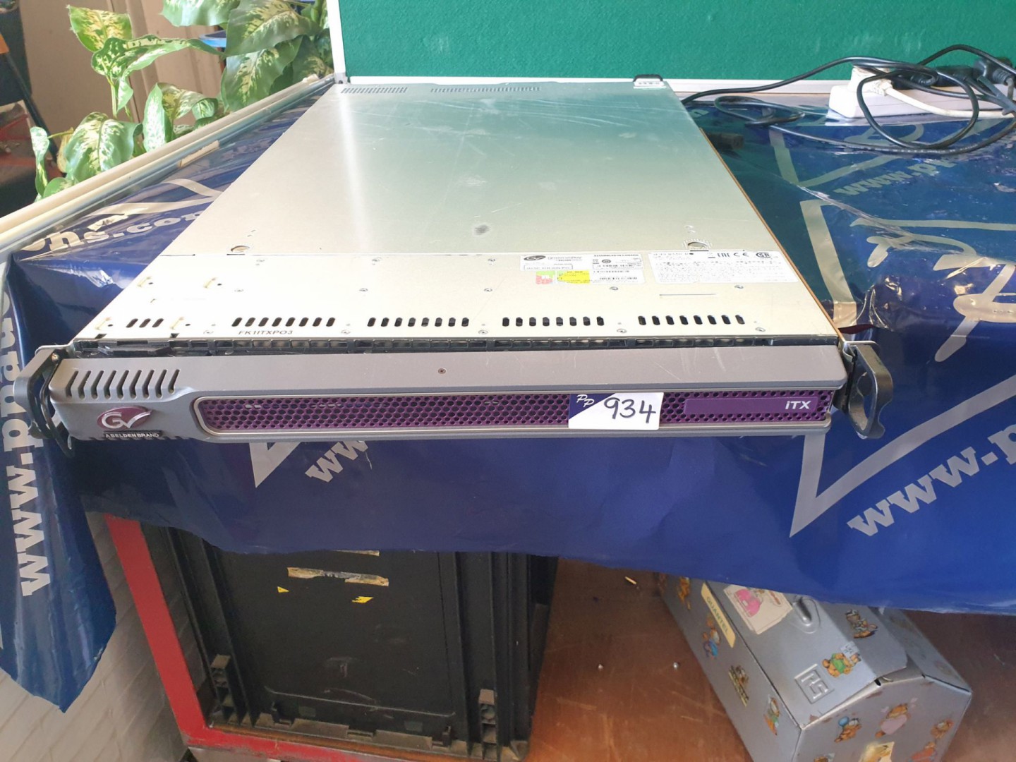 Grass Valley GVSP-3TB-WIN-810 ITX server (2017) -...