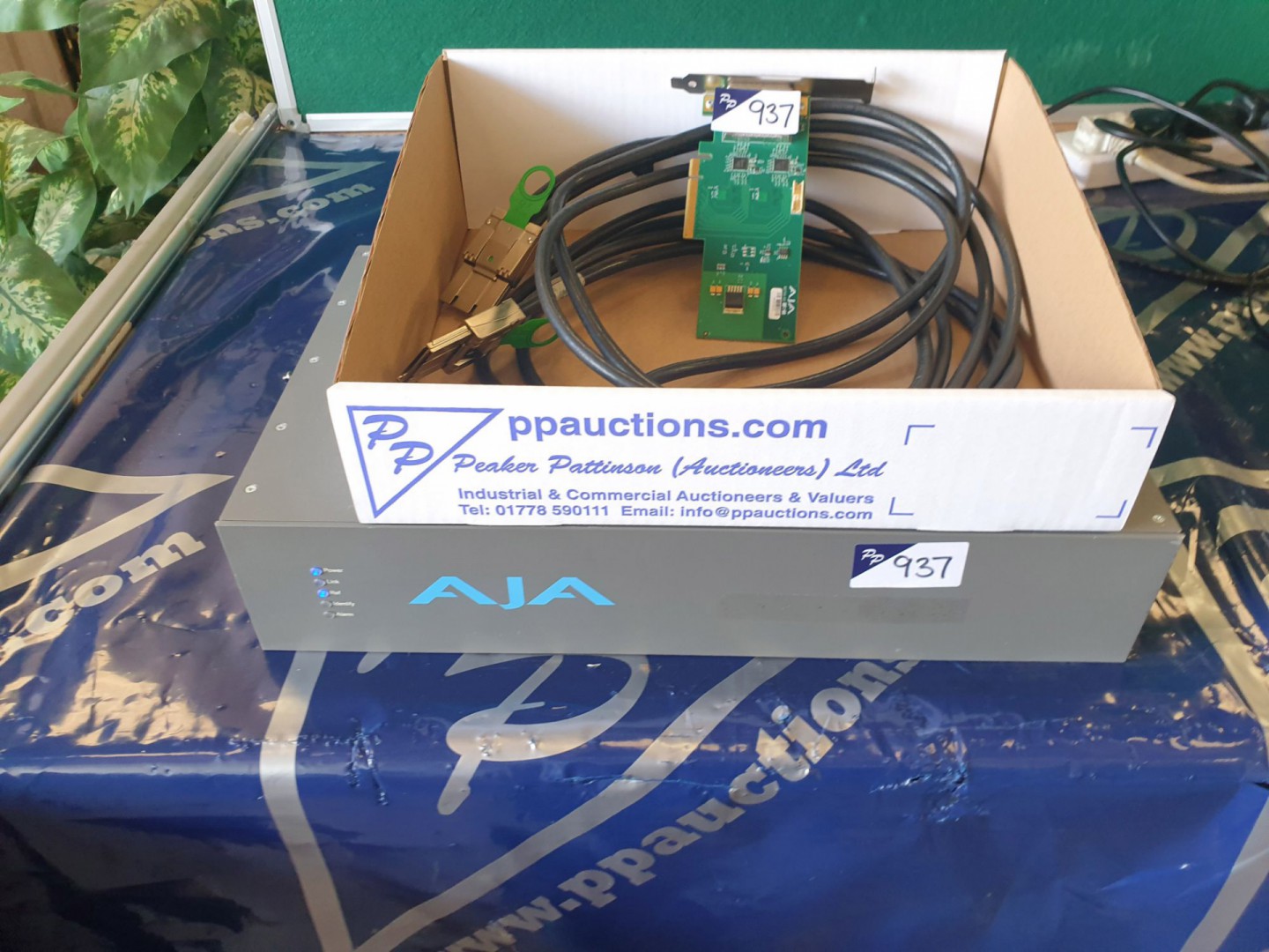 AJA Kona 4, 16 channel with cable & card - lot loc...