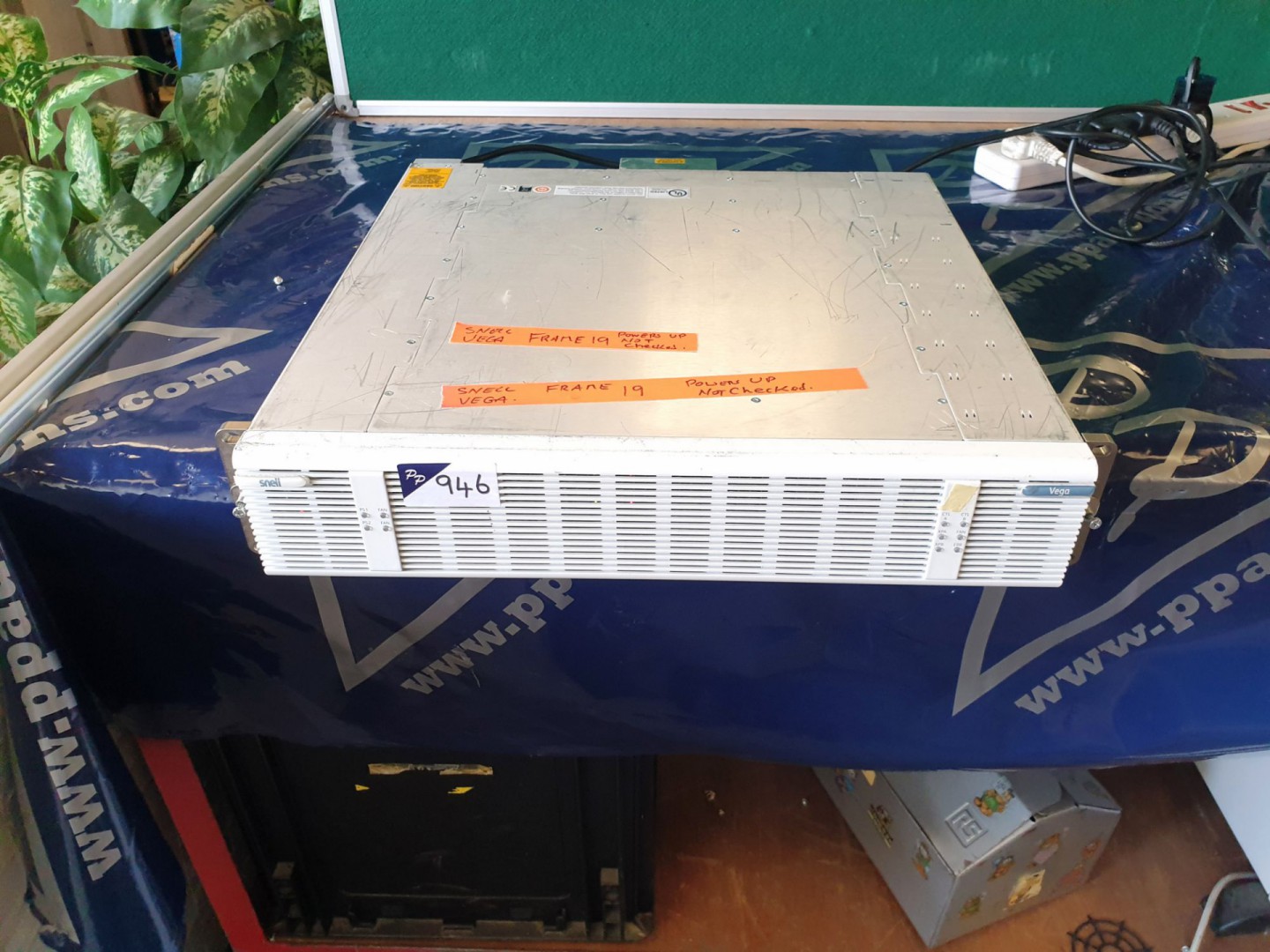 SAM Vega frame with plug in cards inc: 2x CLTFAN1B...