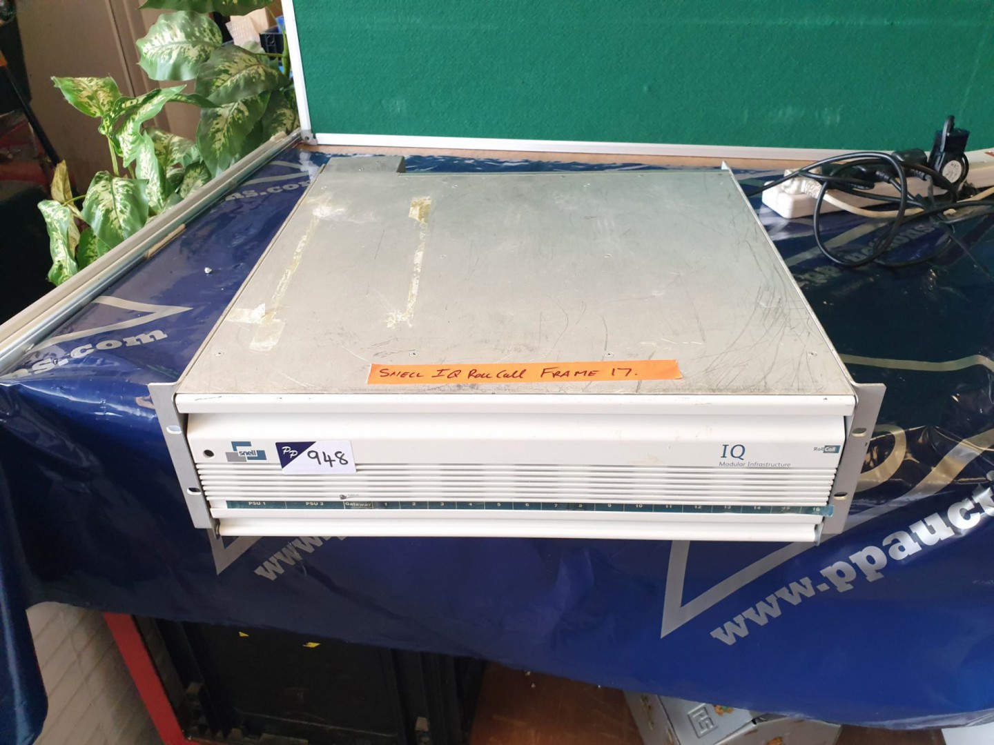 Snell & Wilcox IQ Modular Roll Call frame with plu...