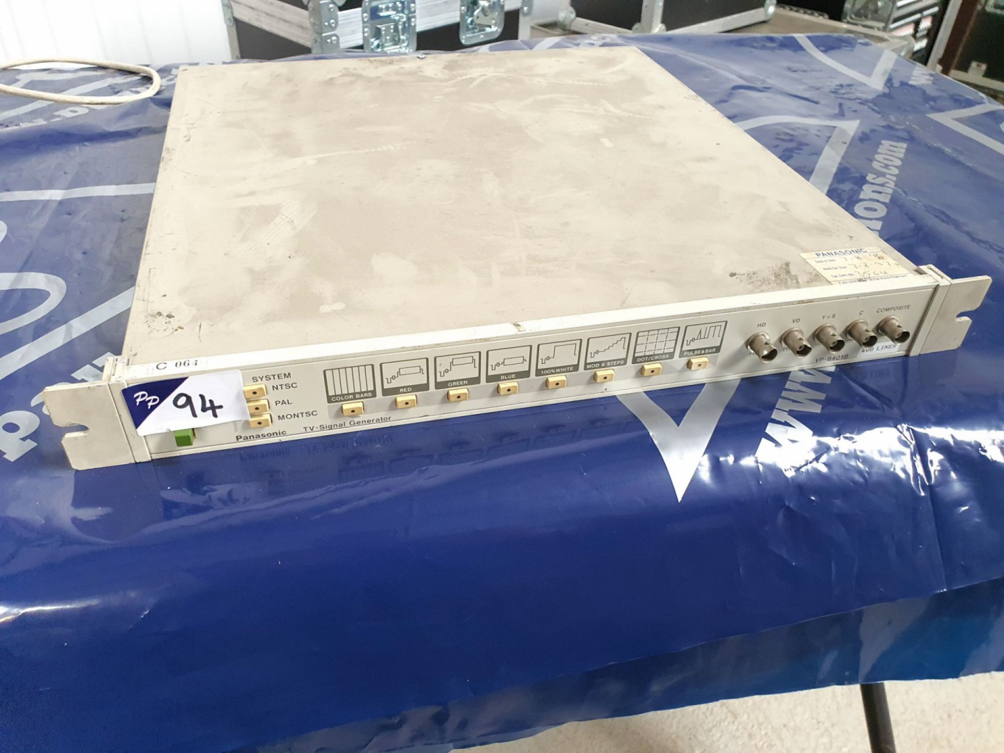 Panasonic VP-8401B TV signal generator, PAL/NTSC/M...