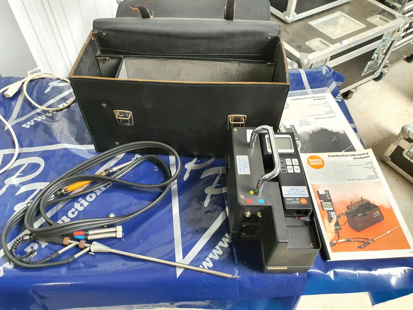 Testo Term Testo 33 combustion efficiency analyser...