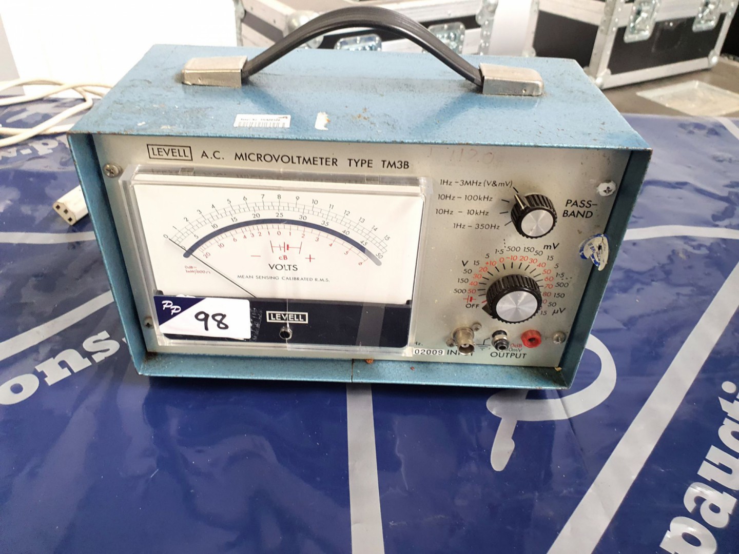 Levell TM3B millivoltmeter (spares or repair) (T40...
