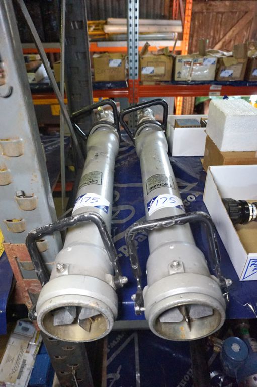 2x Chubb FB10/10 foam making branch pipe - Lot Loc...
