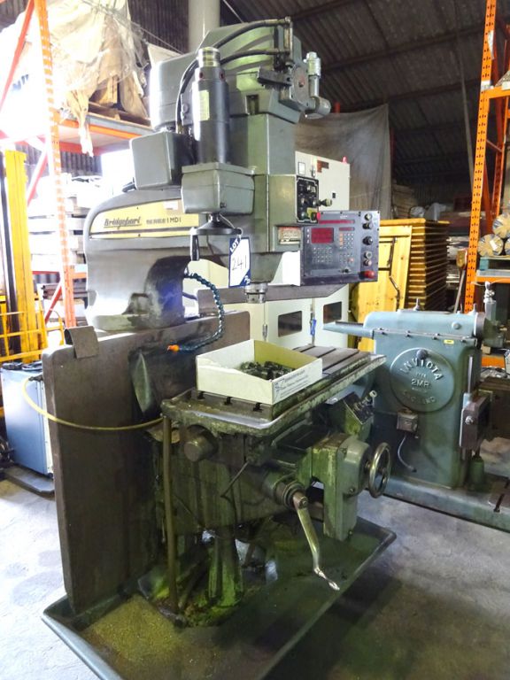 Bridgeport Series 1 MD1 CNC turret mill, 860x300mm...