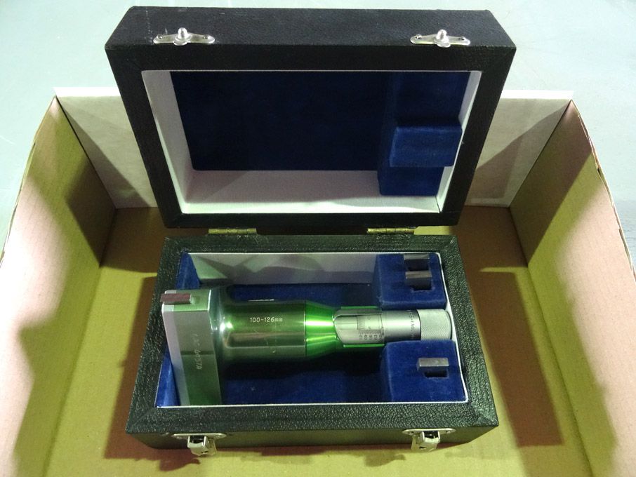 Bowers 100-126mm bore gauge in case - lot located...