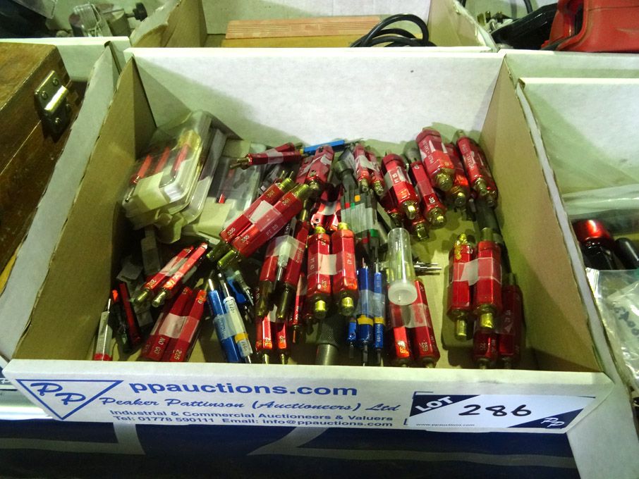 Qty various Pilot Taylor plug gauges - lot located...