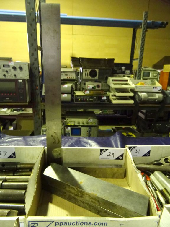 2x 350mm parallels & Chesterman 550mm set square e...