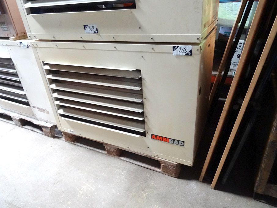Ambi-Rad SCA250 gas fired factory heater - Lot Loc...