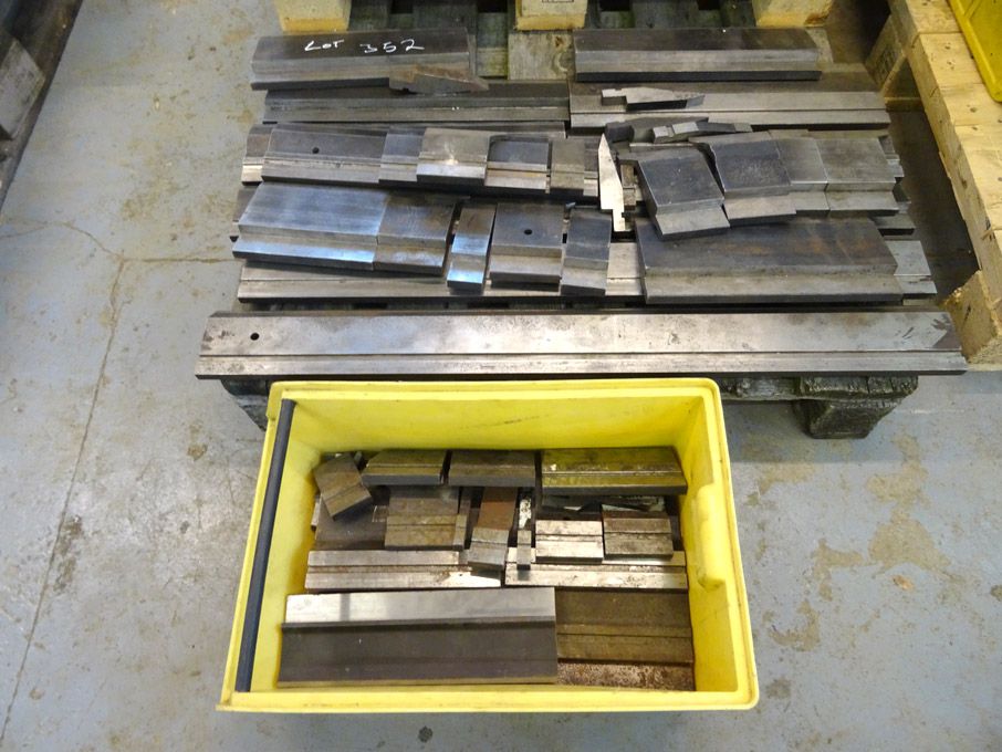 Qty press brake tooling on pallet - Lot Located at...