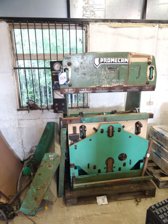 Promecam RG-25-12 press brake, 25 ton x 1200mm cap...