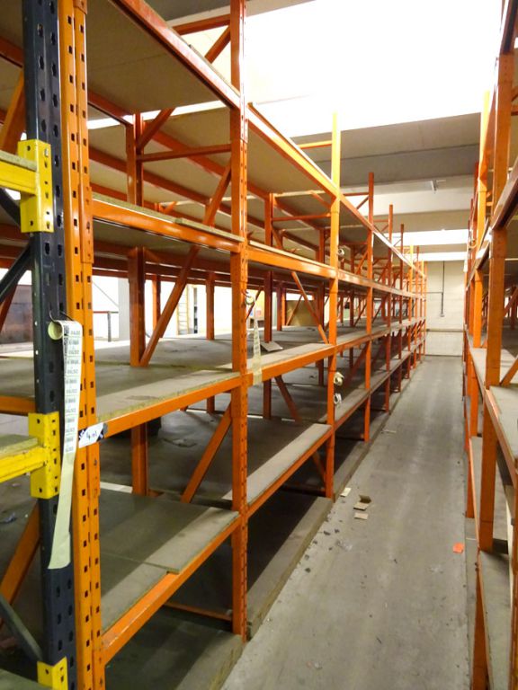 16 bays Redirect SD25 heavy duty boltless pallet r...