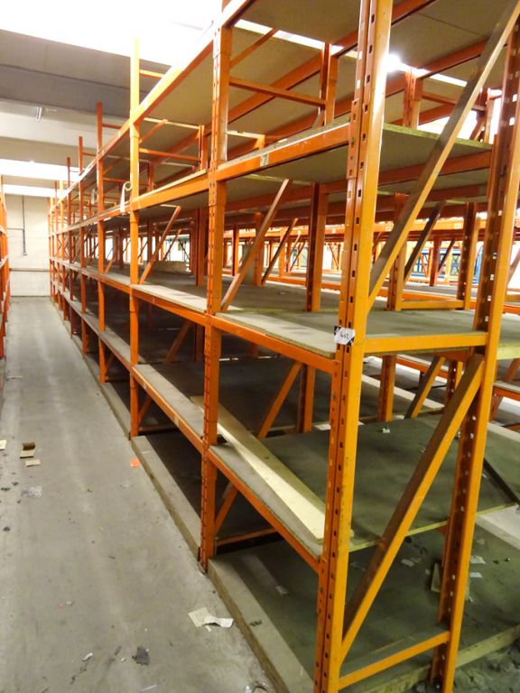 16 bays Redirect SD25 heavy duty boltless pallet r...