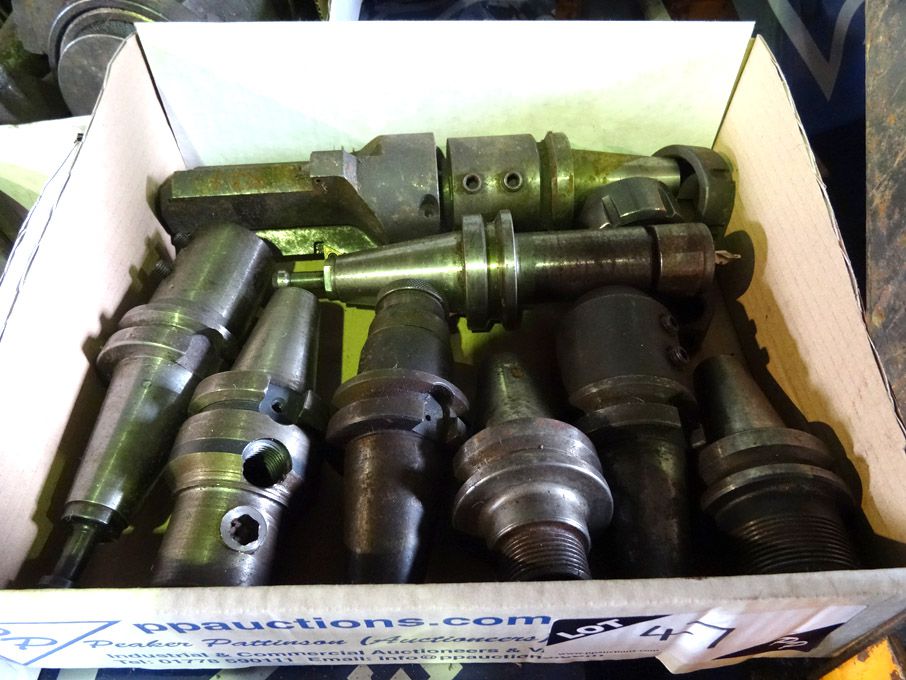 8x BT40 tool holders - Lot Located at: Aunby, Linc...