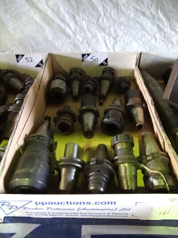 14x CAT40 tool holders - Lot Located at: Aunby, Li...