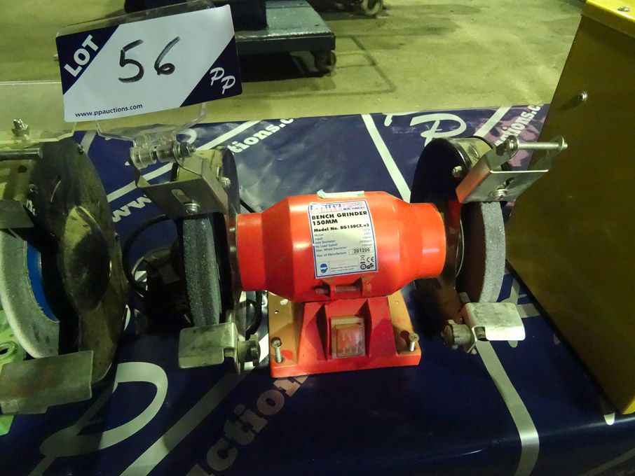 Sealey 150mm double ended bench grinder 240v - lot...