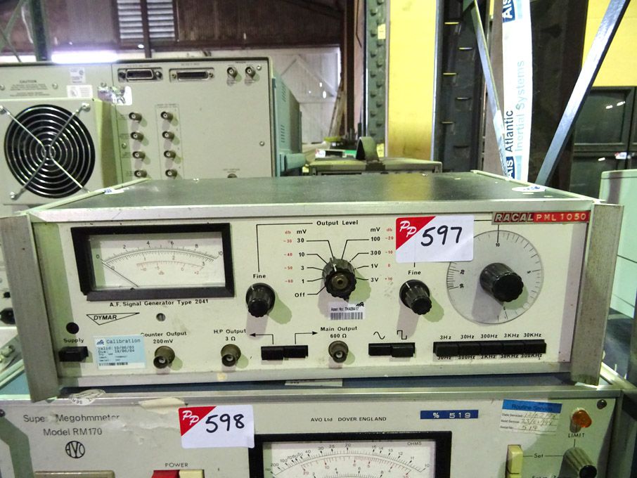 Dymar 2041 AF signal generator - Lot Located at: A...