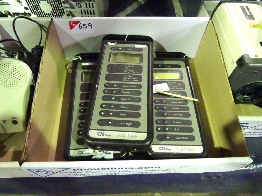 3x GN ELMI EPM05 PCM meters - Lot Located at: Aunb...