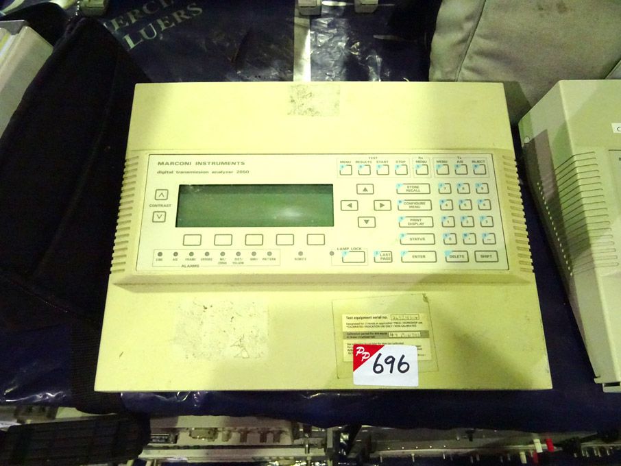 Marconi 2850 digital transmission - Lot Located at...