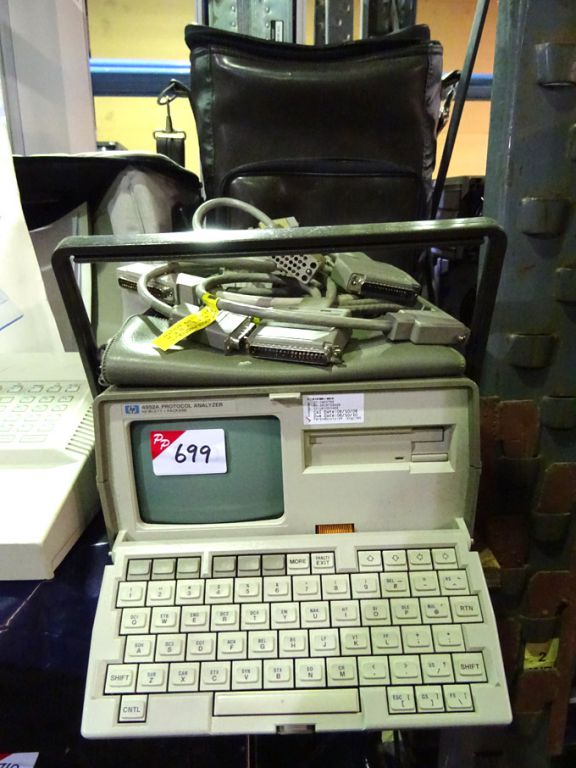 HP4952A protocol analyser in case - Lot Located at...