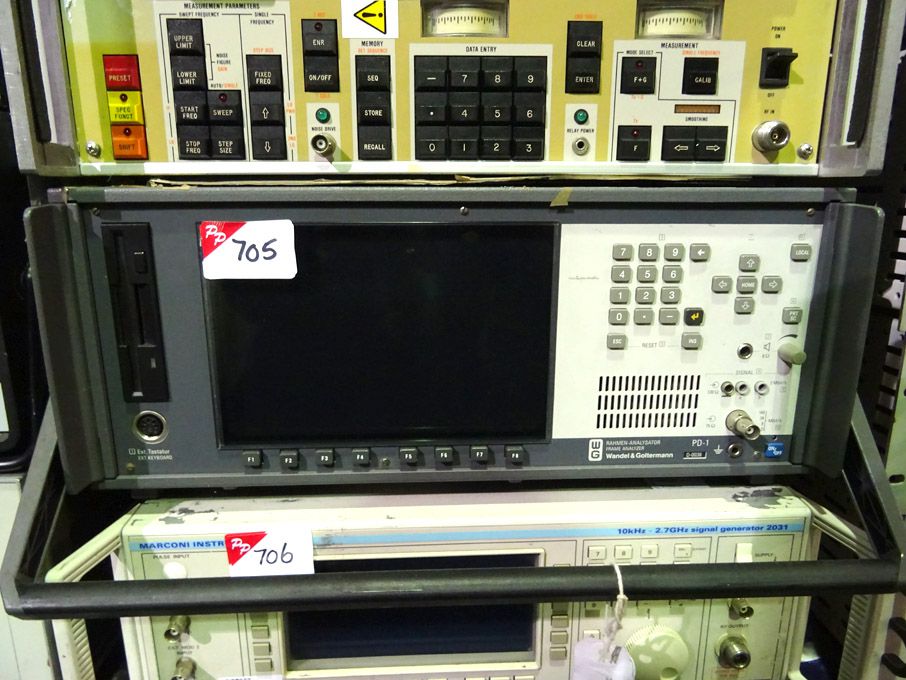 Wandel & Goltermann PDI frame analyser - Lot Locat...