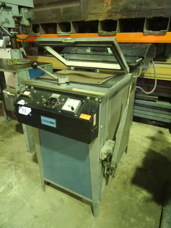 Parnavac SP4 Mk5 manual vacuum former, 420x280mm c...
