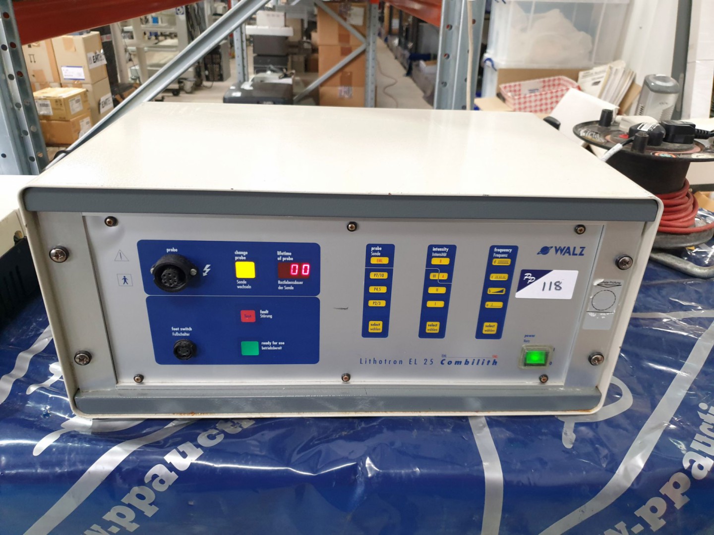 Walz Lithotron EL25 combilith - Lot Located at: PP...