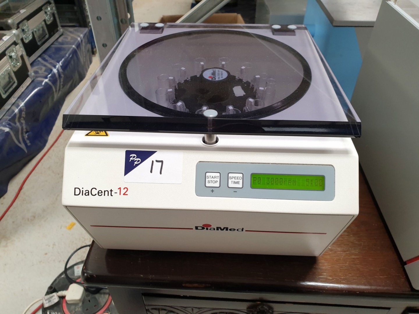 DiaMed DiaCent-12 centrifuge, 3,000rpm - Lot Locat...