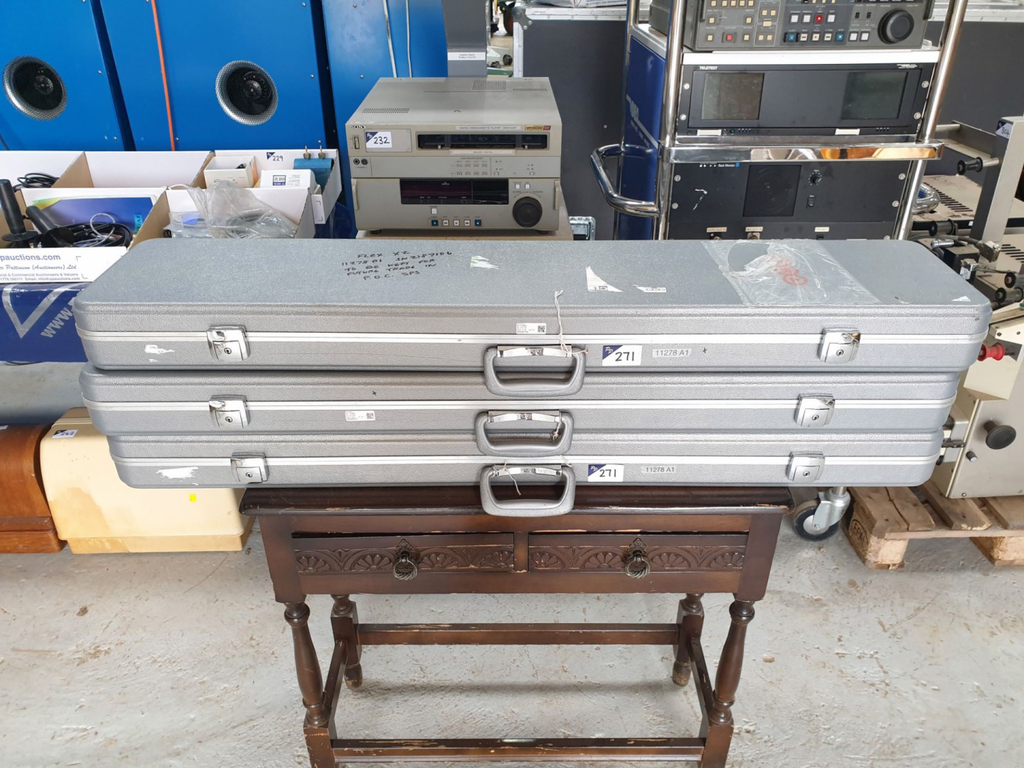 2x various Karl Storz Endoskope cases (empty) - Lo...