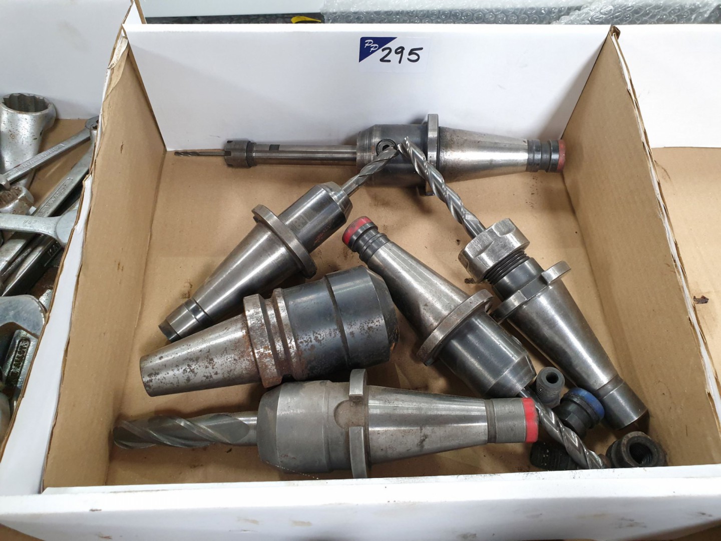 6x BT40 tool holders - Lot Located at: PP Saleroom...