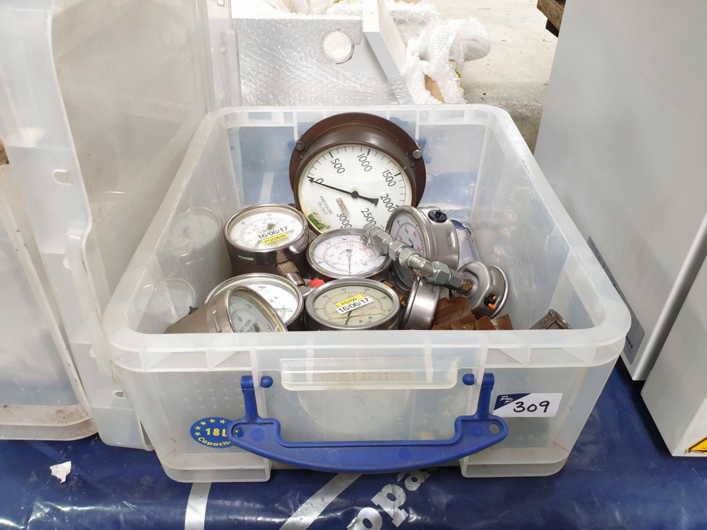 Qty various gauges etc - Lot Located at: PP Salero...