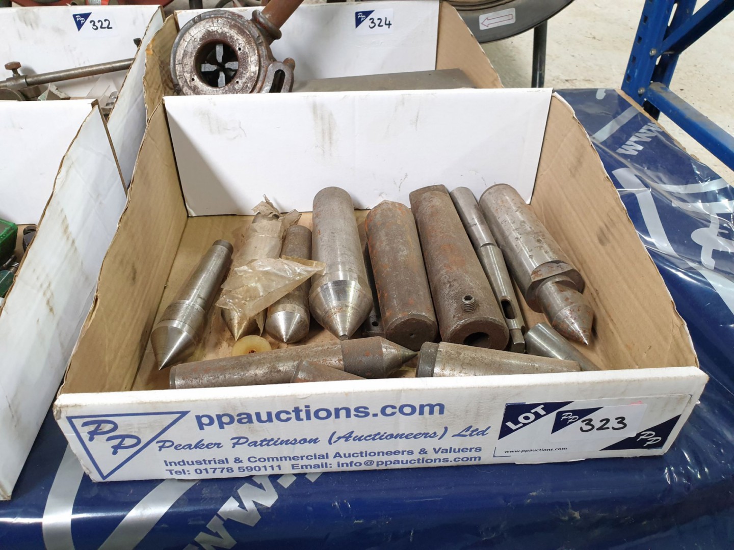 Qty various size centres - Lot Located at: PP Sale...