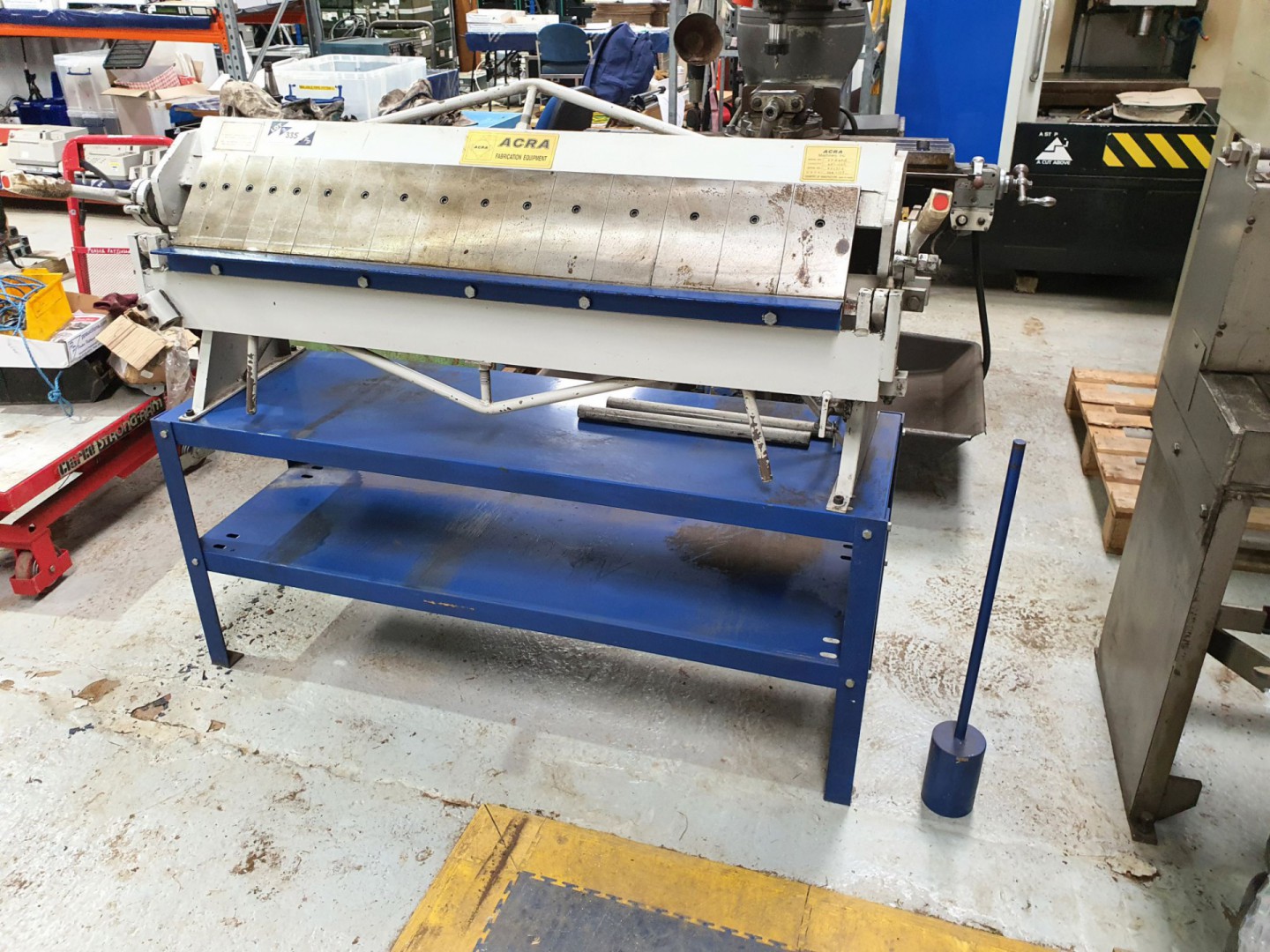 Acra FP-B4816 box & pan folder, 48” (1999) - Lot L...