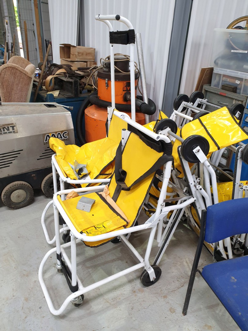 4x Enable Access EV136 evacuation chairs (boxed &...