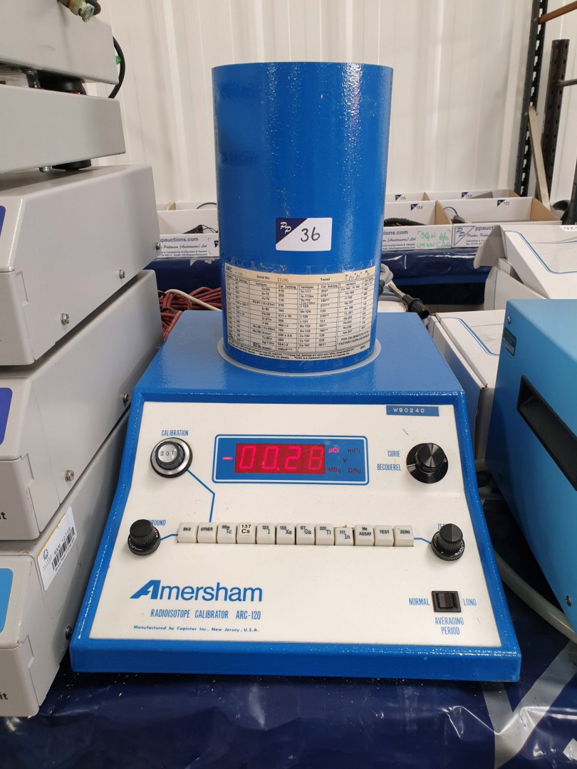 Amersham ARC-120 radioscope calibrator (1984) - Lo...
