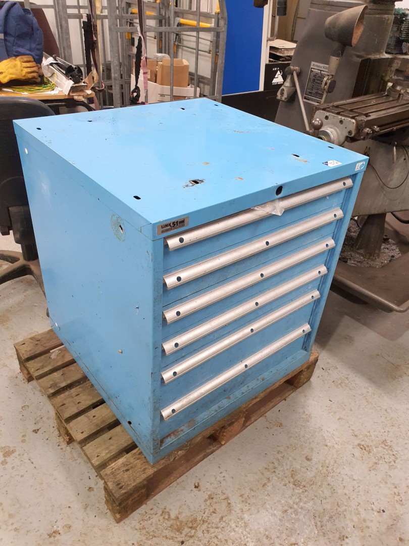 Link 51 6 drawer tool cabinet - Lot Located at: PP...