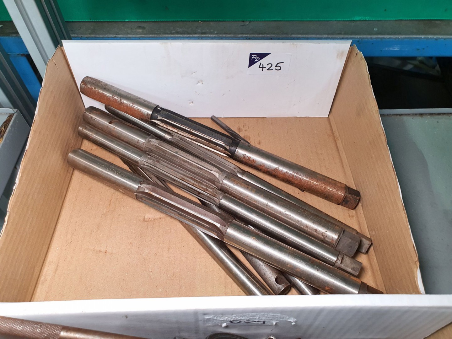 Qty various HSS reamers - Lot Located at: PP Saler...